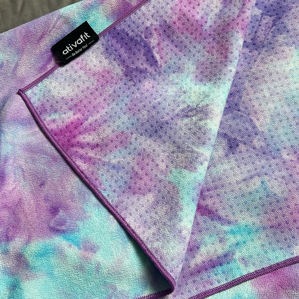 Tie dye yoga mat cover non slip yoga mat cover